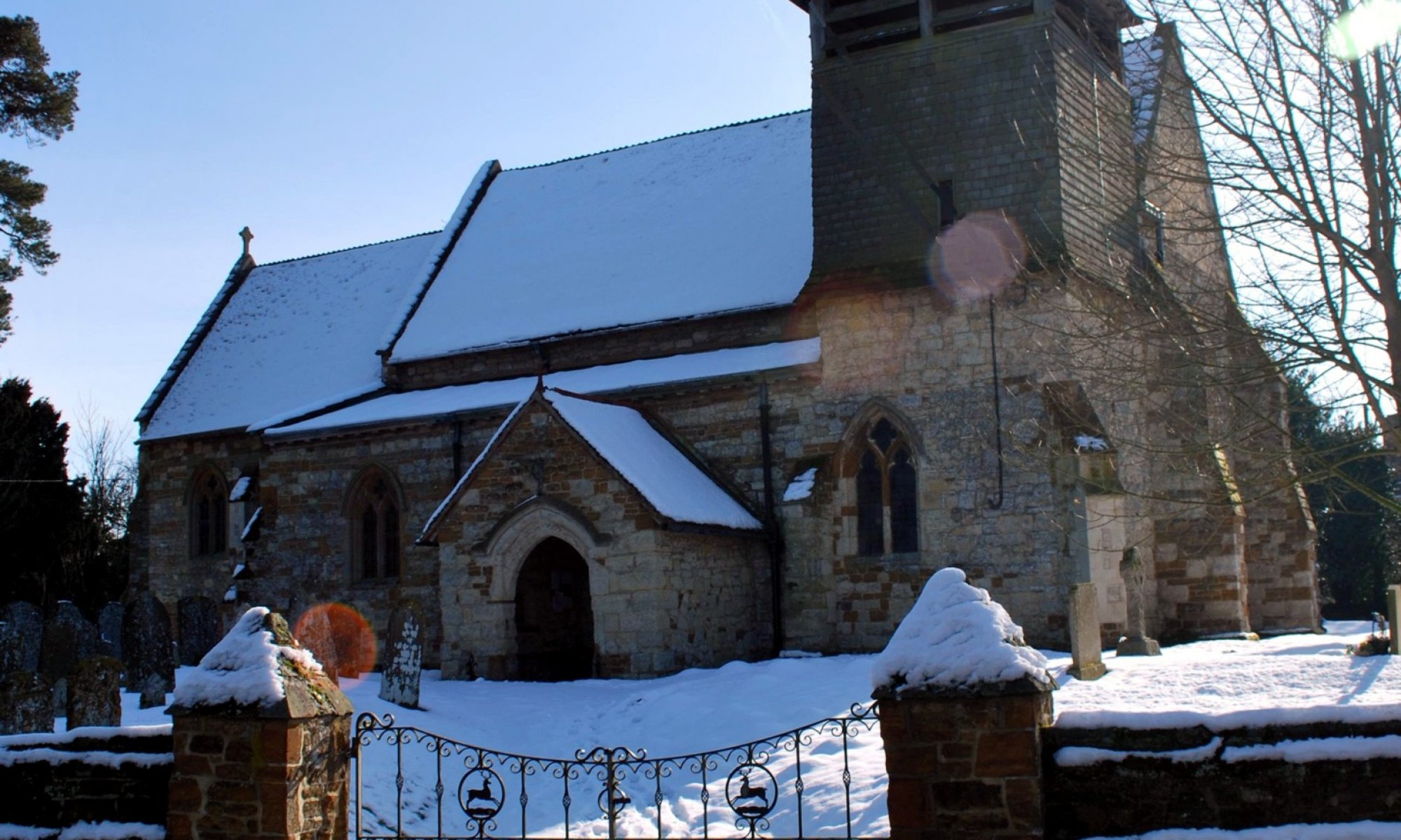 In winter